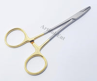 TC Webster Needle Holder 13 cm (5") – Tungsten Carbide Smooth Jaws Surgical Dental Suturing Instrument | Stainless Steel | 2 Pcs #132910137
