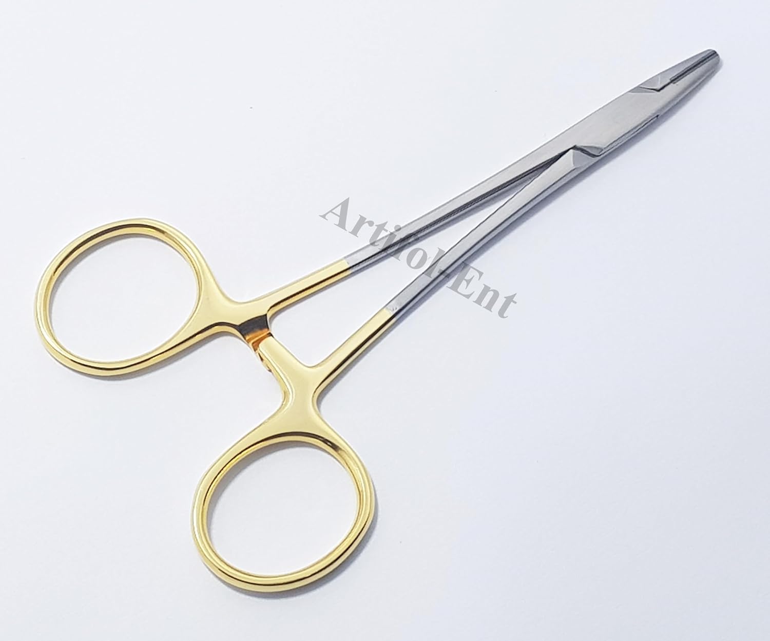 TC Webster Needle Holder 13 cm (5") – Tungsten Carbide Smooth Jaws Surgical Dental Suturing Instrument | Stainless Steel | 2 Pcs #132910137