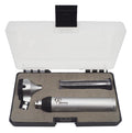 Fiber Otoscope Set – Solid Brass Fiber Optic Viewing Instrument | Bright Fiber Illumination, Precision Optical Lens | Reusable Medical Inspection Tool #OS10109