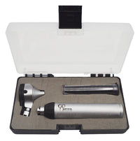 Fiber Otoscope Set – Solid Brass Fiber Optic Viewing Instrument | Bright Fiber Illumination, Precision Optical Lens | Reusable Medical Inspection Tool #OS10109