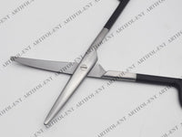 Forbici Elite Mayo-Stille "Super-Cut" - 15 cm curve | Acciaio inossidabile professionale | Precisione microdentata e filo di rasoio #113910696