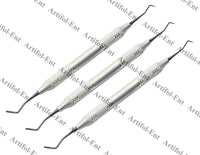Spatula Plugger Composite Filling Instrument Set – 3 Pcs | Titanium Black-Coated Tips | Ergonomic Hollow Handles #TNPLGKR1M