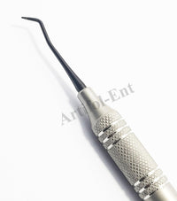 Instruments de dentisterie composites micro-mini Goldstin Flexy-Thin | Kit dentaire 3 pièces | Embouts antiadhésifs revêtus de titane noir #TNCIPCS
