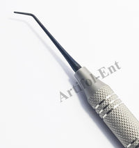 Set d’instruments de composite avec spatules postérieures – 3 pièces | Embouts revêtus de titane noir | Manches creuxs ergonomiques #TNPFIW31