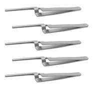 Articulating Paper Forceps APF2 – Straight 15 cm Dental Paper Holder Tweezers | Restoration & Occlusion Plier | 5-Piece Set