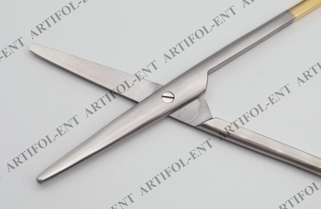 Elite TC Mayo-Stille Schere – 17 cm gerade | Professioneller Edelstahl | Präzisionsschneide aus Wolframkarbid #113910610