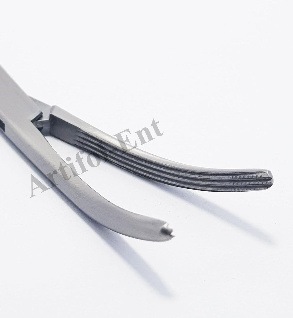 Rochester Carmalt Forceps – 16 cm Curved (3 Pcs Set)  Stainless Steel Surgical Forceps for Precise Tissue Handling | #115910198