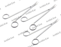 Metzenbaum Nelson Scissors – Curved, 25 cm | 3-Piece Set | Precision Dissecting Scissors | Reusable & Autoclavable #113910158