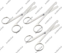 Enterotomy Scissors – 21 cm | Stainless Steel Surgical Scissors for Intestinal & General Procedures | Reusable & Autoclavable – 3 Pcs Set #113910295