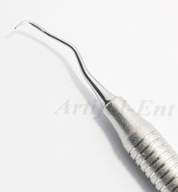 Gracey Curette 11/12 – Double End Dental Periodontal Instrument | Ergonomic Hollow Handle | 3-Piece Hygiene Tool Set #‎SG11/12XE2