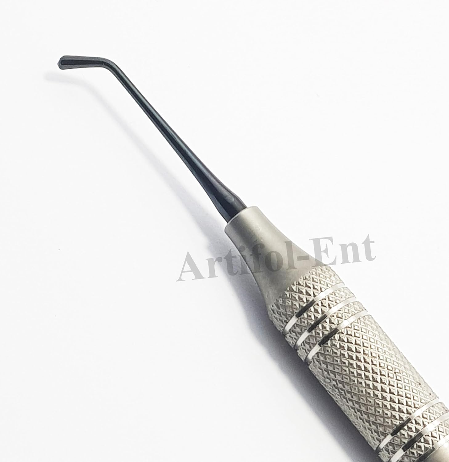 Rounded Plugger Tip Goldstin Flexy-Thin Composite Filling Instrument Set – 3 Pcs | Titanium Black-Coated Tips | Ergonomic Hollow Handle #TNCIGFT1