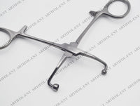 Pince technique et pince à serviette Backhaus Elite – 11,8 cm | Acier inoxydable de qualité supérieure | Pointes de piercing ultra-affûtées pour une manipulation sécurisée des matériaux