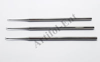 Dental Scaler left; 3 mm; 15.5 cm Tartar Calculus Plaque Remover 3Pcs #147510100