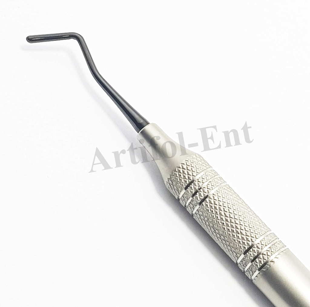 Posterior Explorer Composite Filling Instrument Set – 3 Pcs | Titanium Black-Coated Tips | Ergonomic Hollow Handles #TNEXBKR1