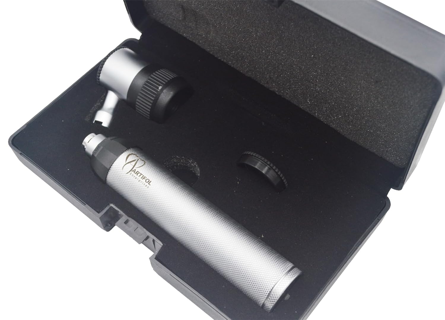 Dermatoscope Set Skin Inspection Diagnostic Set | Premium Skin Viewing Instrument | Solid Brass Construction, Precision Optical Lens, Bright Illumination & Reusable Inspection Tool #OS10107