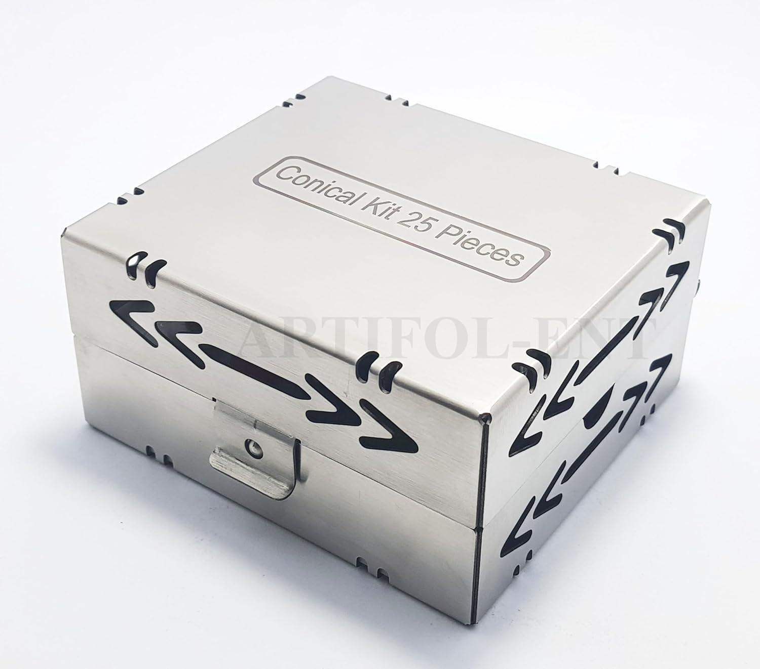 25-Piece Conical Drills Dental Implant Kit with Stoppers | Precision Implant Drill Set for Implant Site Preparation | Reusable & Autoclavable #OS1020