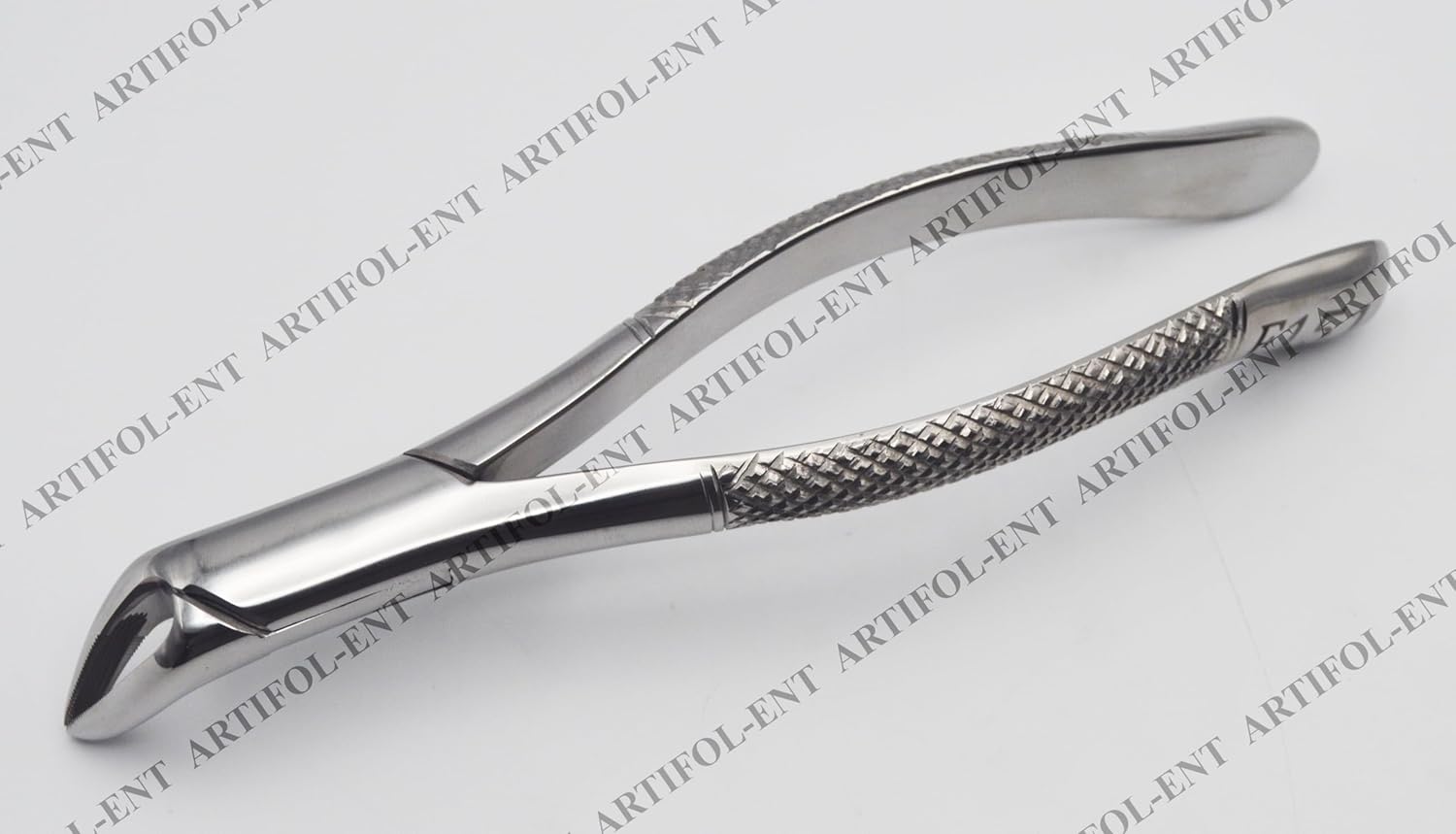 Precision Cryer-Style Extraction Forceps – Model 151 | Heavy-Duty Stainless Steel Gripping & Removal Tool | Angled Serrated Jaws, Ergonomic Handles & Durable Build | Ideal for Crafting & DIY Tasks #F151