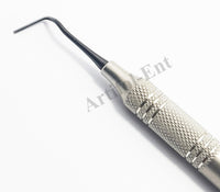 Interproximal Composite Carver Dental Instrument Set – 3 Pcs | Titanium Black-Coated Tips | Ergonomic Hollow Handle #TNCVIPC