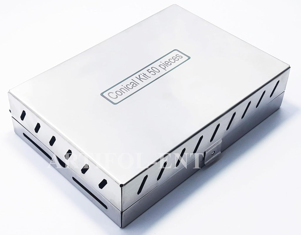 Universal Bone Expander Compression Conical Drills Kit - 50 Pcs Placement Insertion Removal Set #OS1042