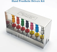 Dental Universal Hand Prosthetic Restoration Driver Kit Implant Tools Instrument #OS1034