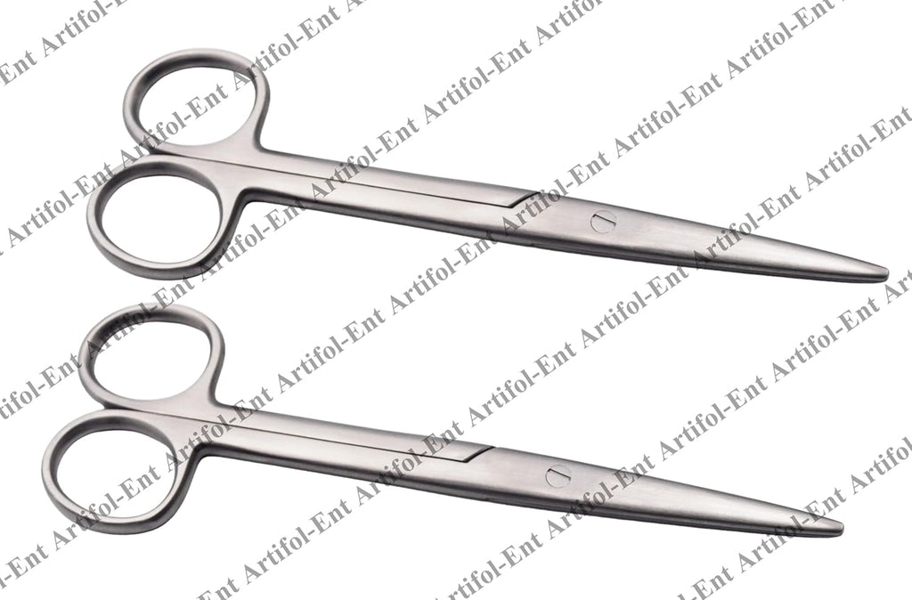 Mayo-Stille Dissecting Scissors – Straight, 15 cm | Stainless Steel Precision Surgical Scissors, 2-Piece Set #113910097