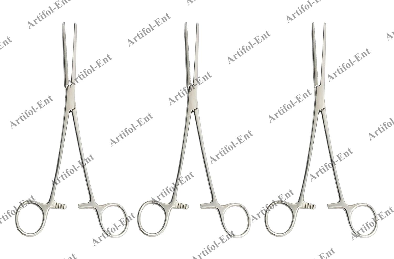 Rochester Pean Forceps – 22 cm Straight (3 Pcs Set)  Stainless Steel Surgical Forceps for Precise Tissue Handling | #115910121