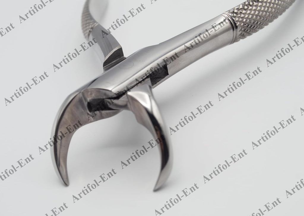 Precision Extraction Forceps – Model F23 | Heavy-Duty Stainless Steel Gripping & Removal Tool | Serrated Jaws, Ergonomic Handles & Durable Construction | Ideal for Crafting & DIY Applications #F23