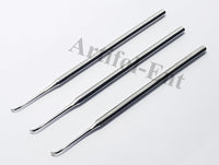 Dental Scaler left; 3 mm; 15.5 cm Tartar Calculus Plaque Remover 3Pcs #147510100