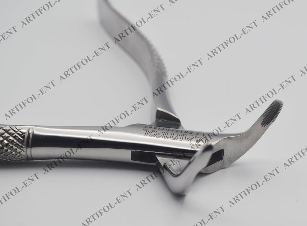 Precision Extraction Forceps – Model 203 | Heavy-Duty Stainless Steel Gripping & Removal Tool | Serrated Jaws, Ergonomic Handles & Durable Construction | Ideal for Crafting & DIY Applications #F203