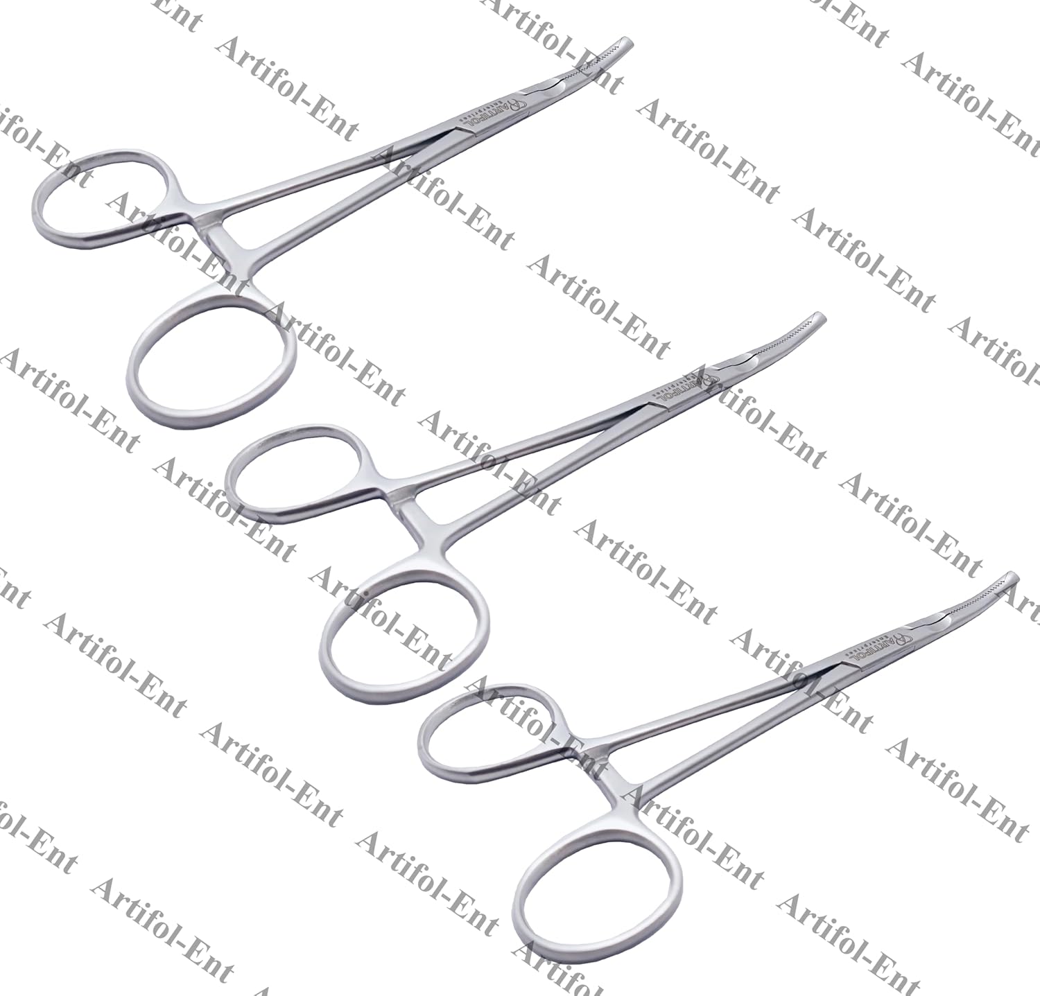 Pinza peritoneale Baby Mikulicz – 14 cm | Set da 3 pezzi | Sicura e riutilizzabile #115910322