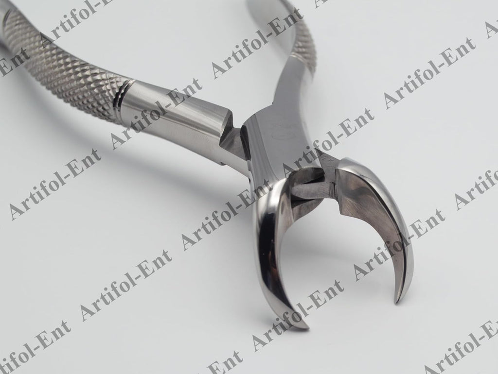 Precision Extraction Forceps – Model F23 | Heavy-Duty Stainless Steel Gripping & Removal Tool | Serrated Jaws, Ergonomic Handles & Durable Construction | Ideal for Crafting & DIY Applications #F23