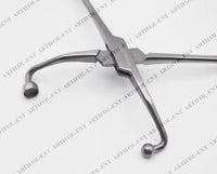 Pince technique et pince à serviette Backhaus Elite – 11,8 cm | Acier inoxydable de qualité supérieure | Pointes de piercing ultra-affûtées pour une manipulation sécurisée des matériaux