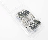Dental Mouth Mirrors #5 – Pack of 12 Pcs with 2 Mirror Handles | Stainless Steel Dental Examination Mirrors | Reusable & Autoclavable Tools #‎MH6-1 & 122910333