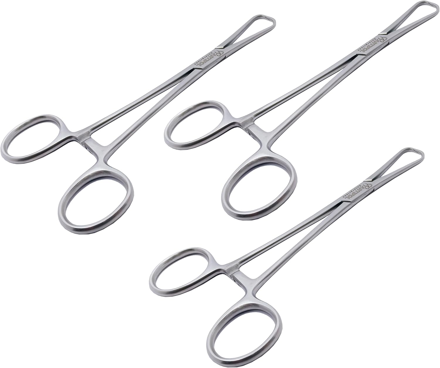 BEERNHARD Towel Forceps 16.5 cm | 3-Piece Drape & Towel Clamp Set | Stainless Steel #115910337