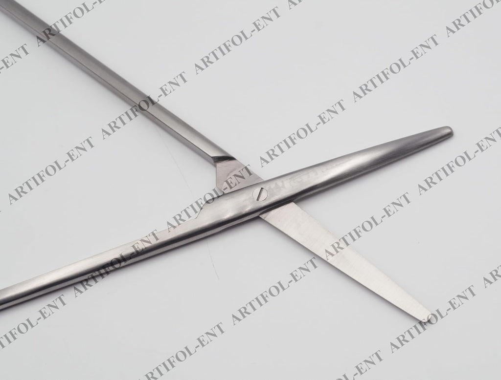 Metzenbaum-Nelson Scissors 28 cm Straight – Long-Reach Slim-Line Surgical Scissors | High-Density Stainless Steel Precision Instrument | Professional Grade #113910150