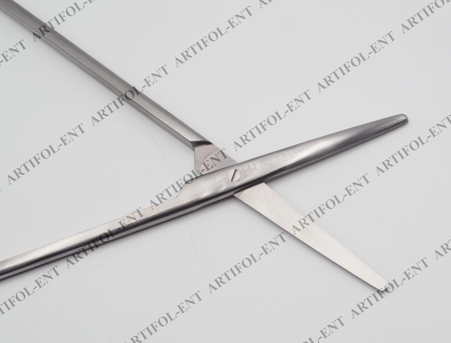 Metzenbaum-Nelson Scissors 28 cm Straight – Long-Reach Slim-Line Surgical Scissors | High-Density Stainless Steel Precision Instrument | Professional Grade #113910150