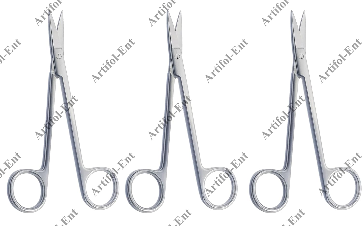 Sanvenero Surgical Scissors – Straight 14 cm | 3-Piece Set | Premium Stainless Steel | Reusable & Autoclavable #113910221
