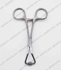 Pince technique et pince à serviette Backhaus Elite – 11,8 cm | Acier inoxydable de qualité supérieure | Pointes de piercing ultra-affûtées pour une manipulation sécurisée des matériaux