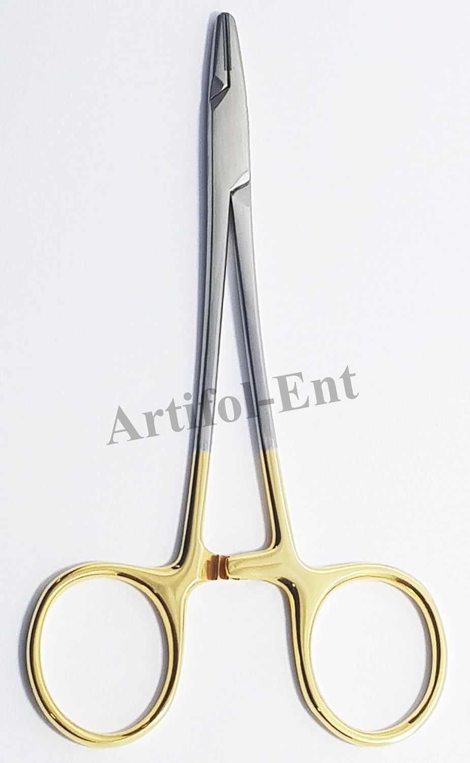 TC Webster Needle Holder 13 cm (5") – Tungsten Carbide Smooth Jaw Tips | Surgical Dental Suturing Instrument | Stainless Steel | 2 Pcs