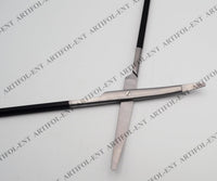 Rangell-Stille Style Super-Cut Scissors – 23 cm Curved | Extra-Long Precision Cutting Tool | High-Grade Stainless Steel | Smooth Action, Durable & Reusable | Ideal for Crafting & Precision Cutting #113910704