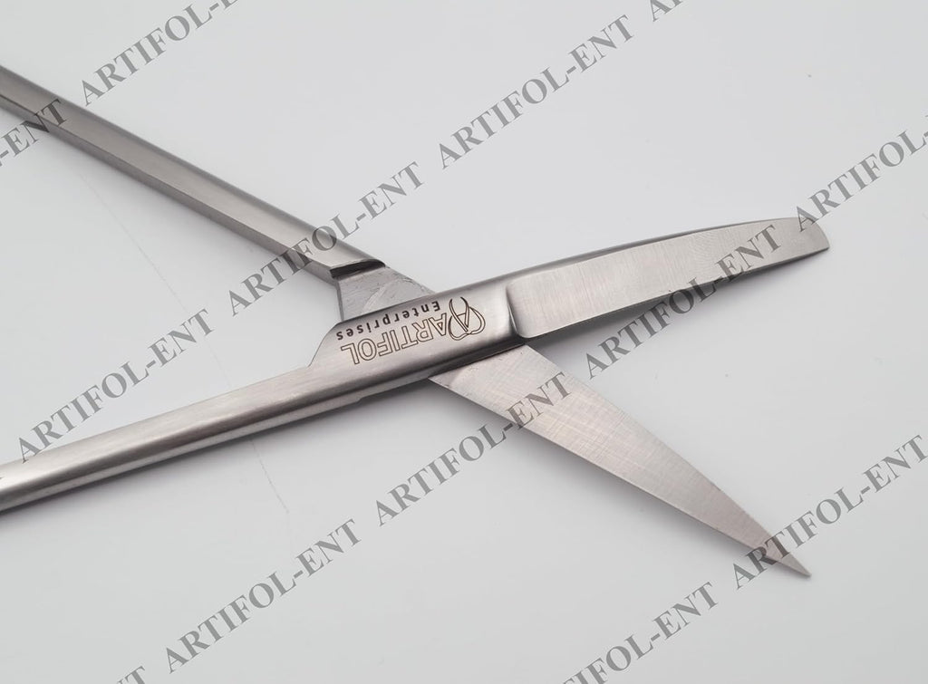 Elite 2-Piece Sims Gynaecological & Technical Scissors – 20 cm Curved | Stainless Steel | Sharp/Blunt Tip #113910123