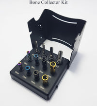 Bone Collector Kit – 12 Pcs Chip Maker Drills & Stopper Set | Dental Implant Bone Harvesting Instruments #OS1031
