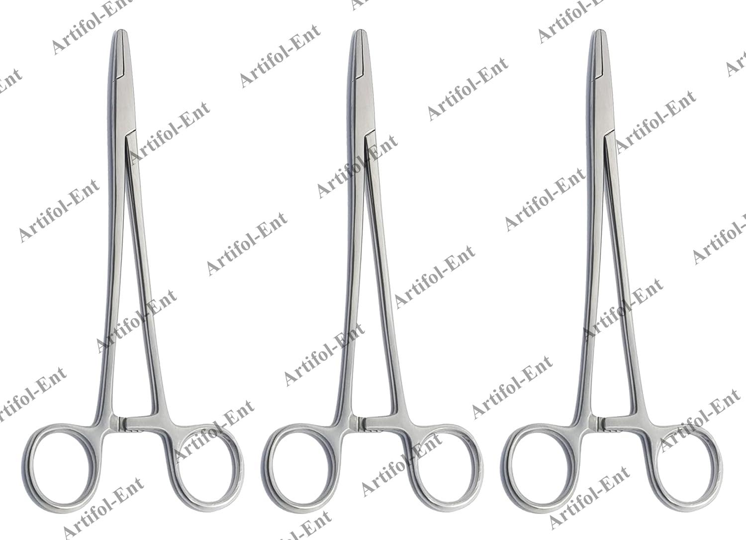 MAYO-HEGAR Needle Holders – 18 cm | 3 Pcs Set | Precision Suturing | Stainless Steel #132910032