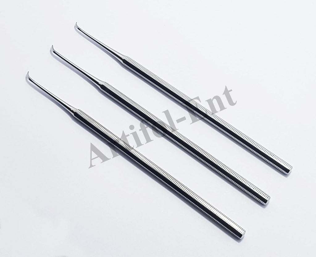 Dental Scaler left; 3 mm; 15.5 cm Tartar Calculus Plaque Remover 3Pcs #147510100