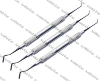 W3 Composite Filling Instruments | 3-Piece Dental Kit | Titanium Black Non-Stick Universal Condenser Tips #TNPFIW3