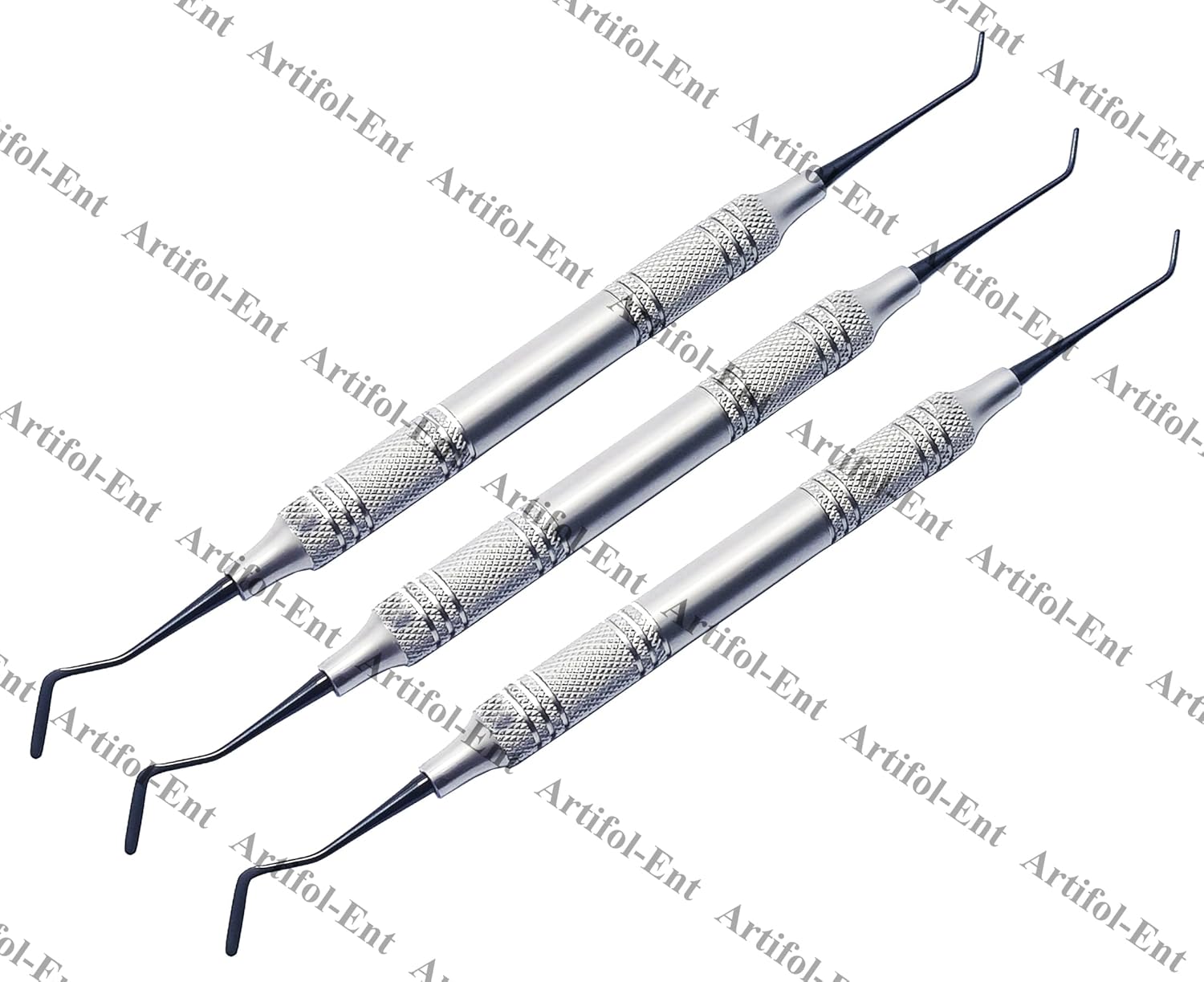 W3 Composite Filling Instruments | 3-Piece Dental Kit | Titanium Black Non-Stick Universal Condenser Tips #TNPFIW3