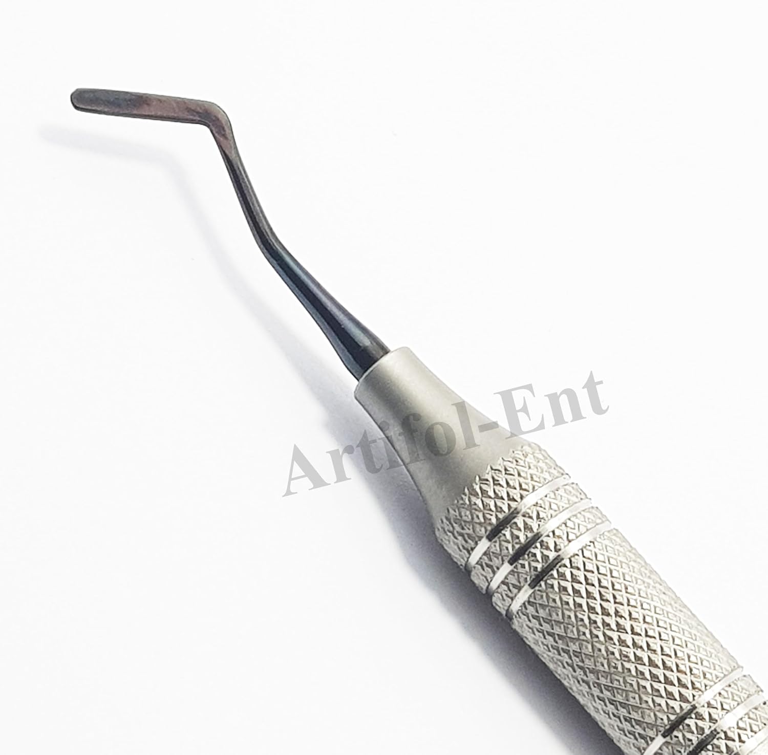 Rounded Plugger Tip Goldstin Flexy-Thin Composite Filling Instrument Set – 3 Pcs | Titanium Black-Coated Tips | Ergonomic Hollow Handle #TNCIGFT1