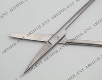 2-Piece Sims Straight Scissors – 20 cm | Precision Stainless Steel Cutting Tools | Long Reach, Straight Blades & Reusable | Ideal for Crafting, Workshops & Detailed Cutting #113910121