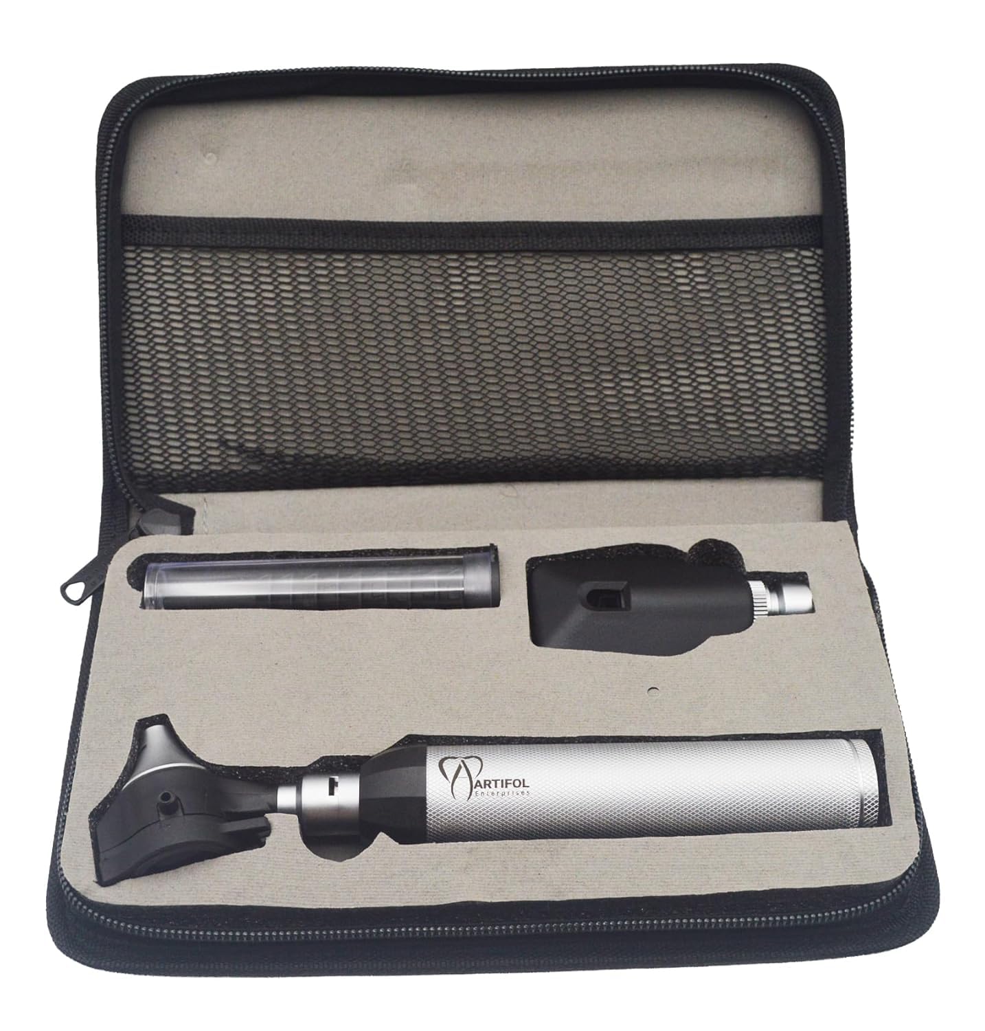 Aural Scope 2-in-1 Ear Scope Set – Portable Fiber Optic Otoscope Exam & Diagnostic ...
