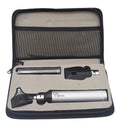 2-in-1 Ear Scope Set – Portable Fiber Optic Otoscope Exam & Diagnostic Kit | Brass Construction, Bright Illumination, Ergonomic Handle | Reusable ENT Instrument #OS10116